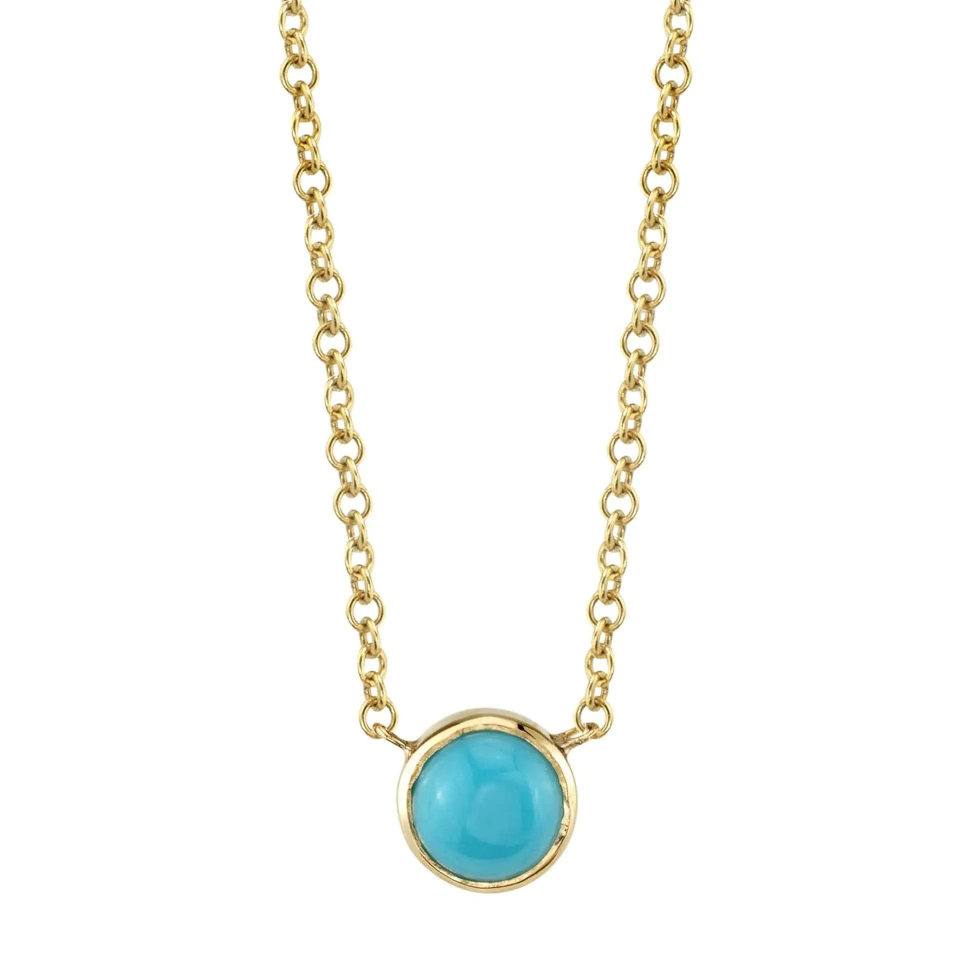 Turquoise Solitaire Necklace - Buy Now!