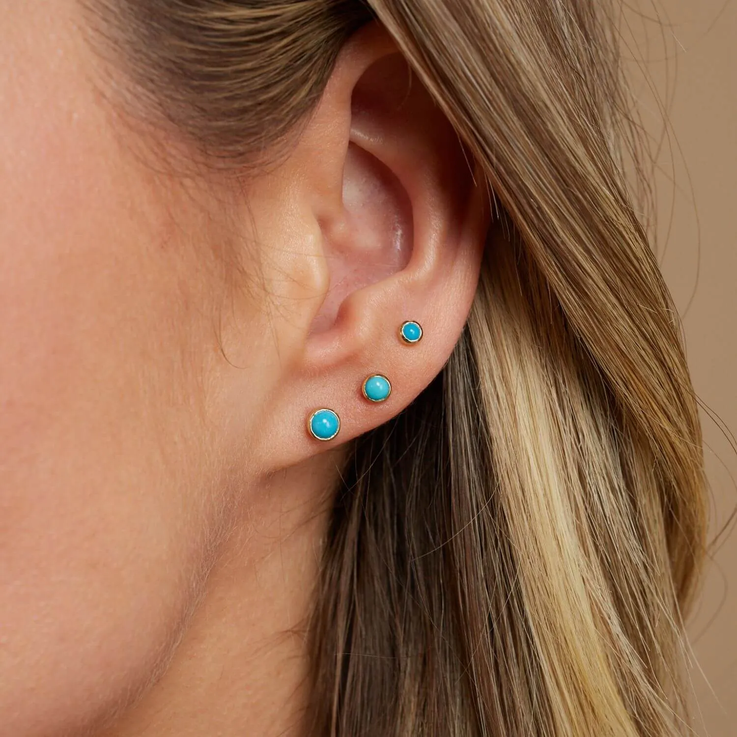 Turquoise Stud Earrings