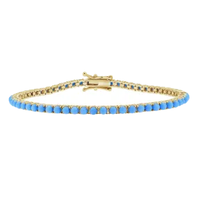 Turquoise Tennis Bracelet - Shop Now!