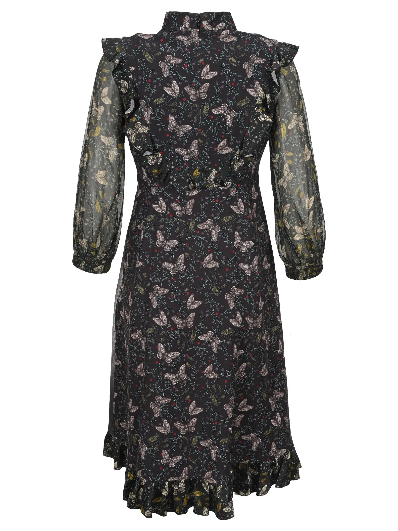 Undercover Butterfly Print Dress