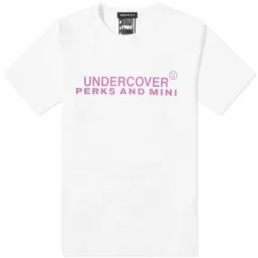 Undercover x P.A.M. Dual Logo Back Print TeeWhite