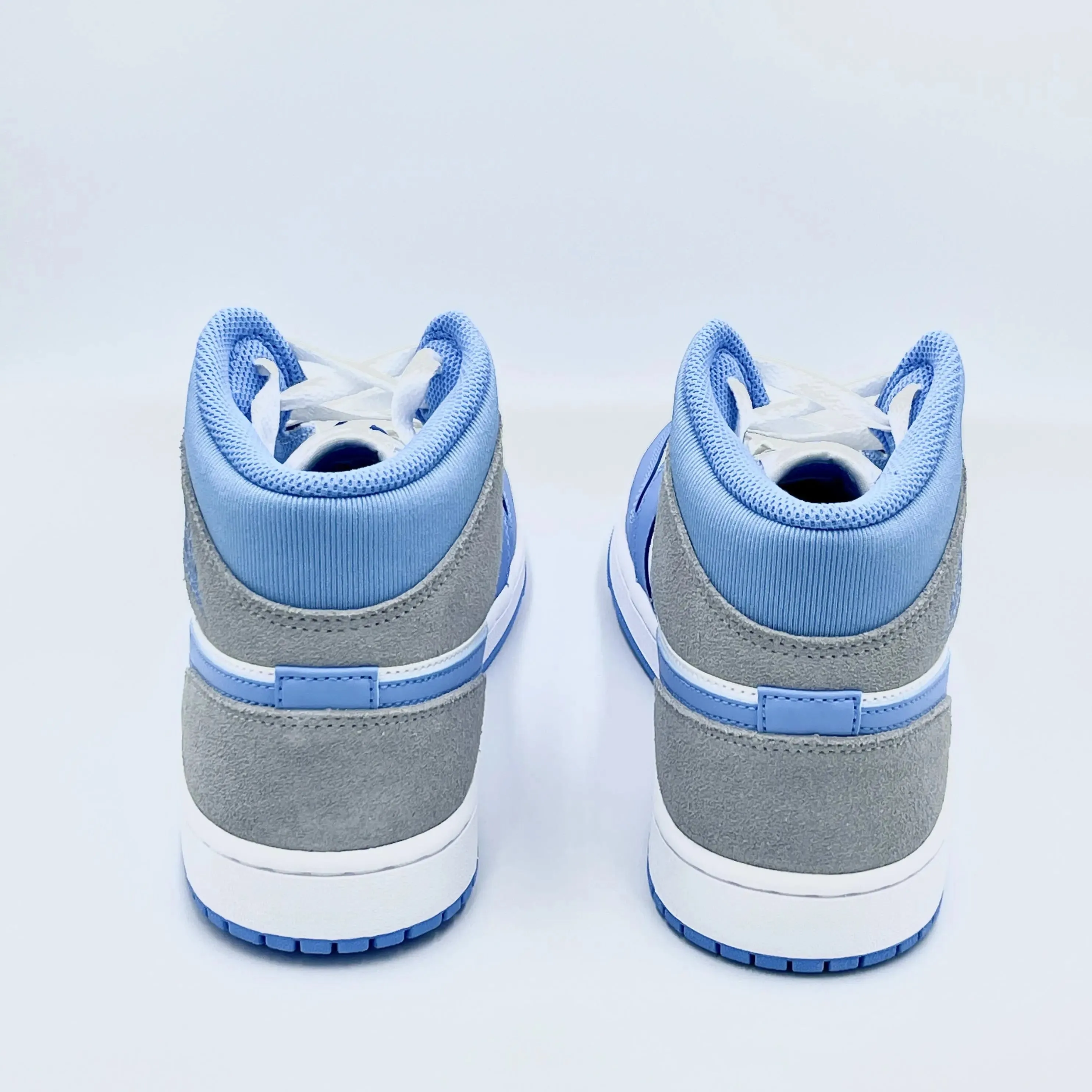 University Blue Grey Jordan 1 Mid