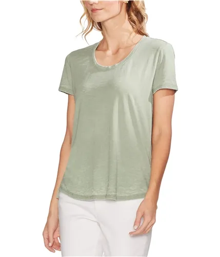 Vince Camuto Womens High-Low Basic T-Shirt