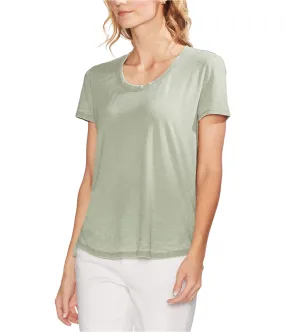 Vince Camuto Womens High-Low Basic T-Shirt