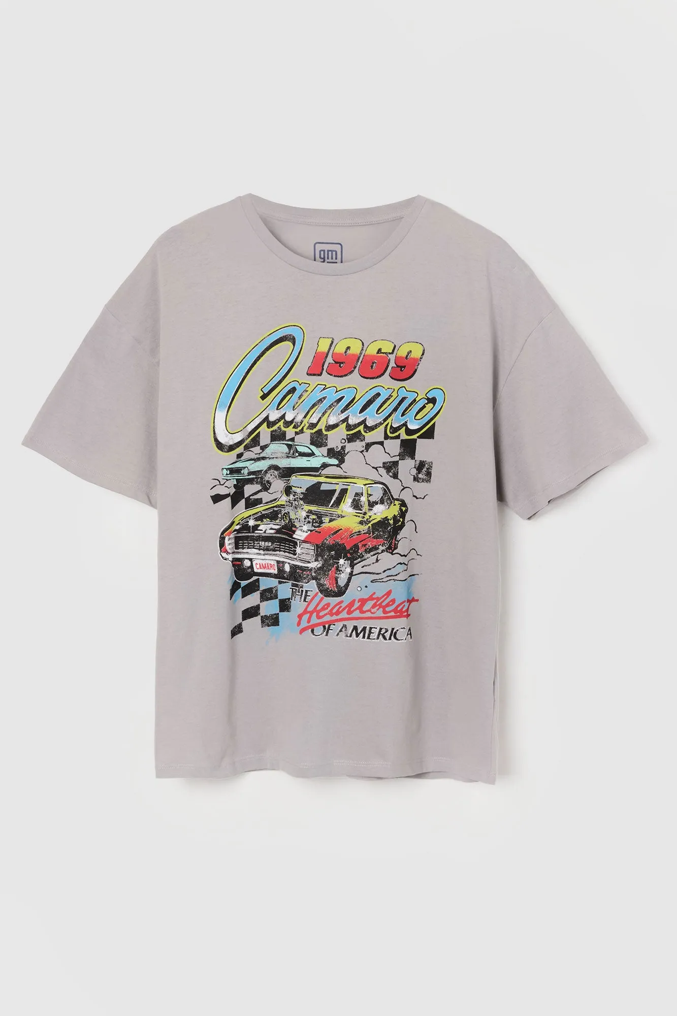 Vintage 1969 Camaro Graphic Boyfriend Tee-Shirt