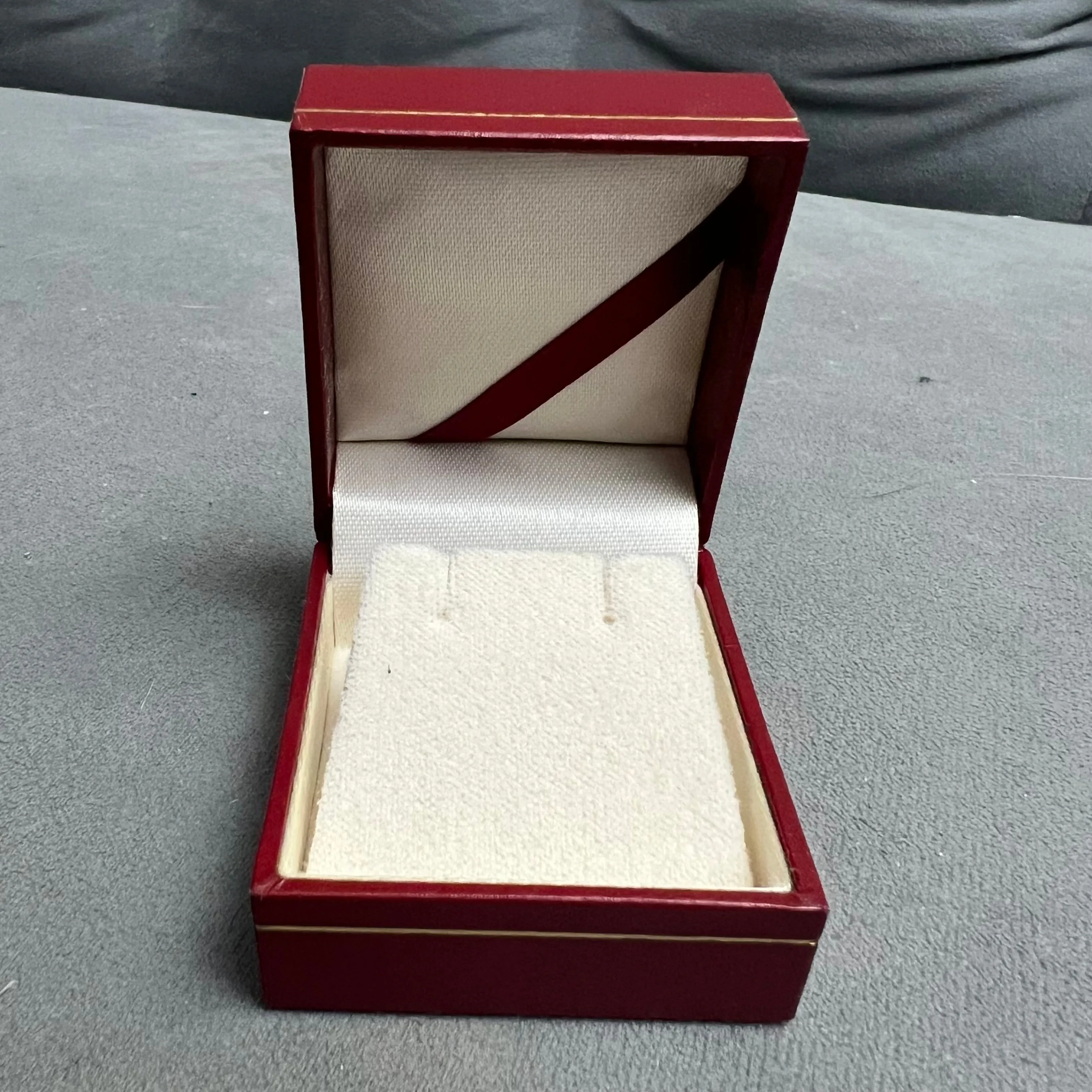 Vintage CARTIER Earrings/Cufflinks Box 2x1.80x1.25 inches - $[price], [shipping info]