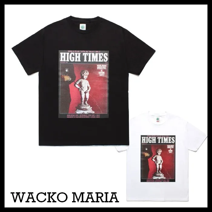 WACKO MARIA  |Crew Neck Collaboration Cotton Short Sleeves