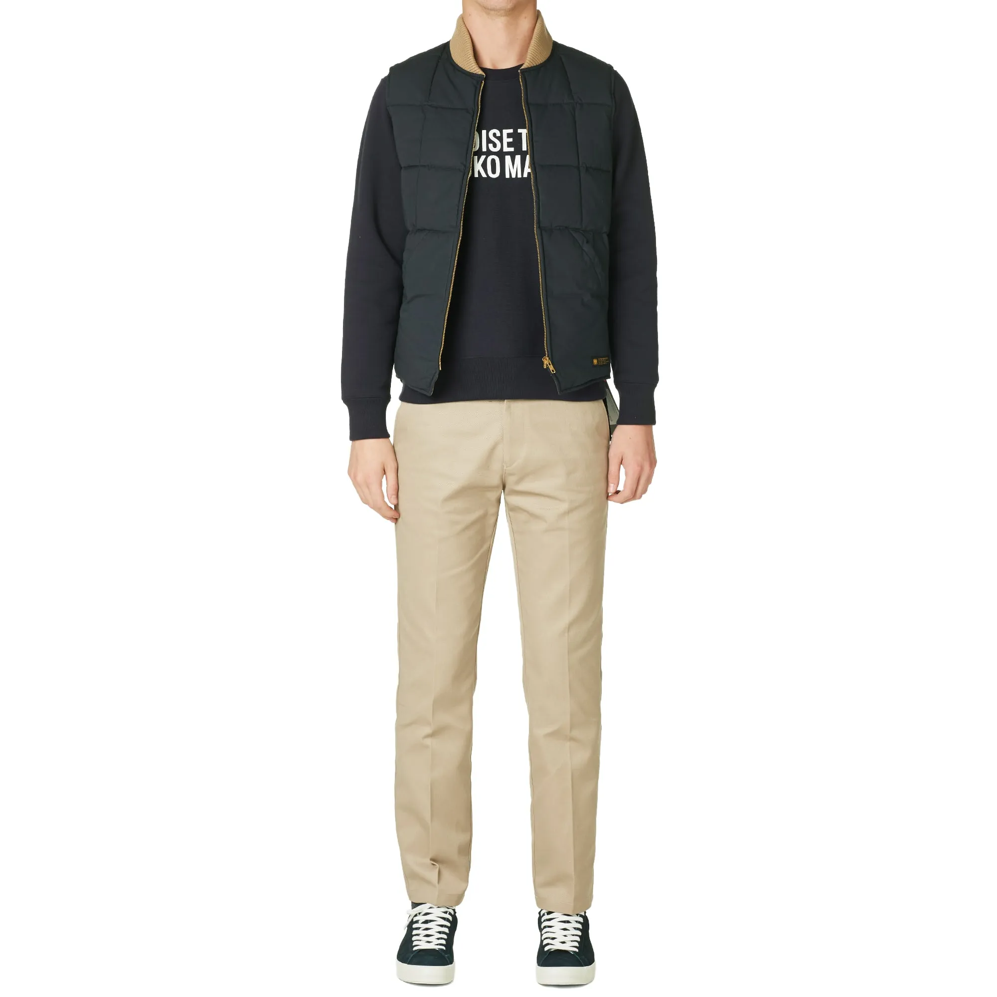 Wacko Maria Heavyweight Type 3 Crew SweatNavy