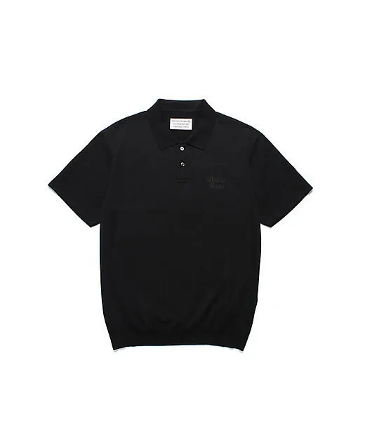 WACKO MARIA  |Plain Cotton Short Sleeves Logo Polos