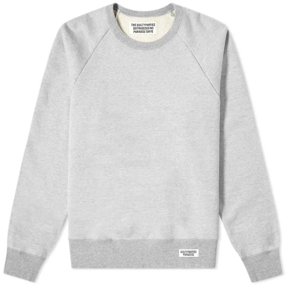 Wacko Maria Tokyo Dragon Souvenir Crew SweatGrey