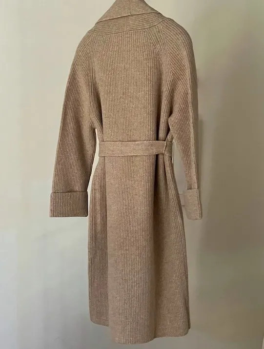 Weekend Max Mara | Wool Rib Long Sleeves Plain Gowns - Casual and Elegant Style