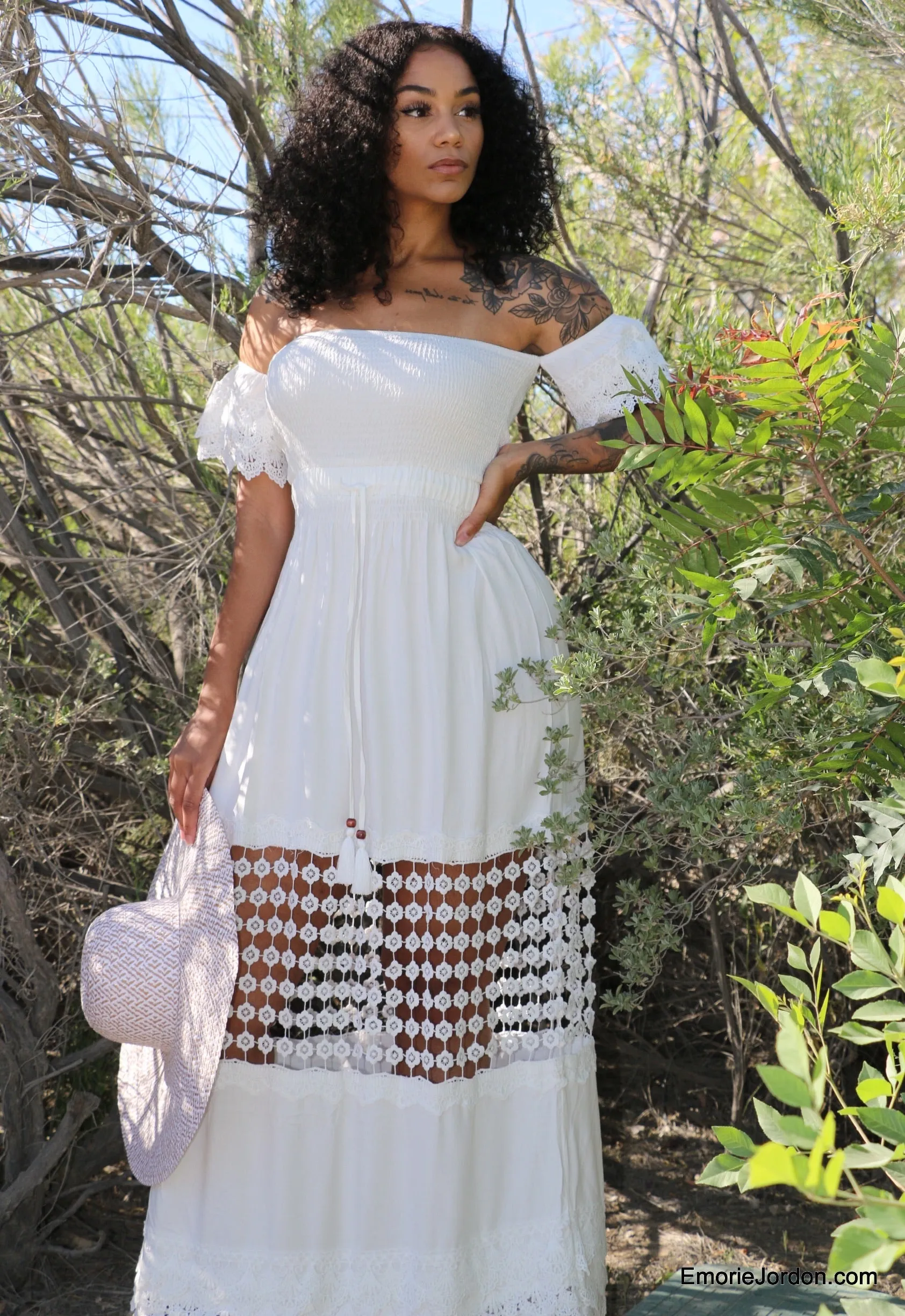 Whimsical White Maxi Dress - Buy Now!