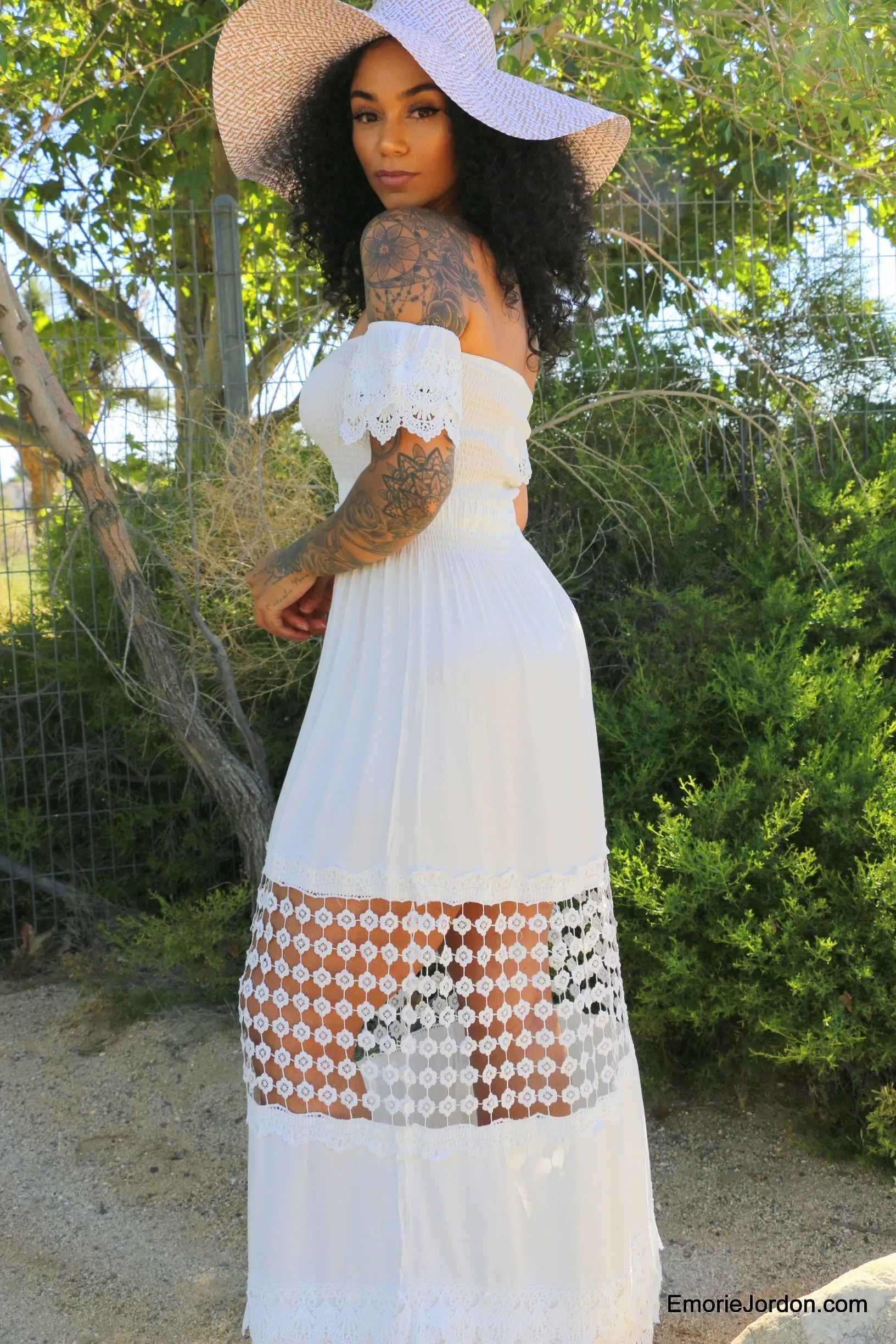 Whimsical White Maxi Dress - Buy Now!