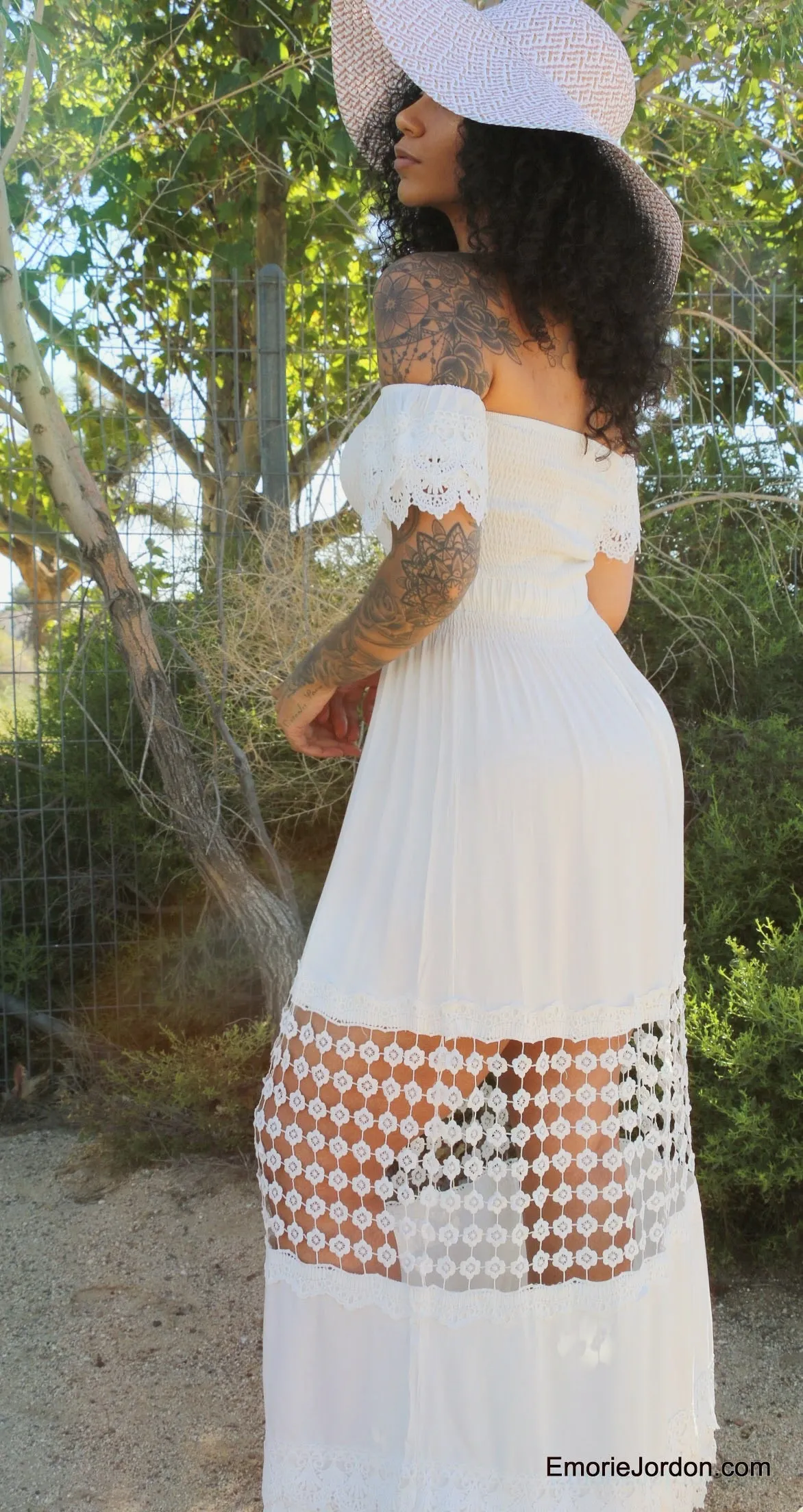 Whimsical White Maxi Dress - Buy Now!