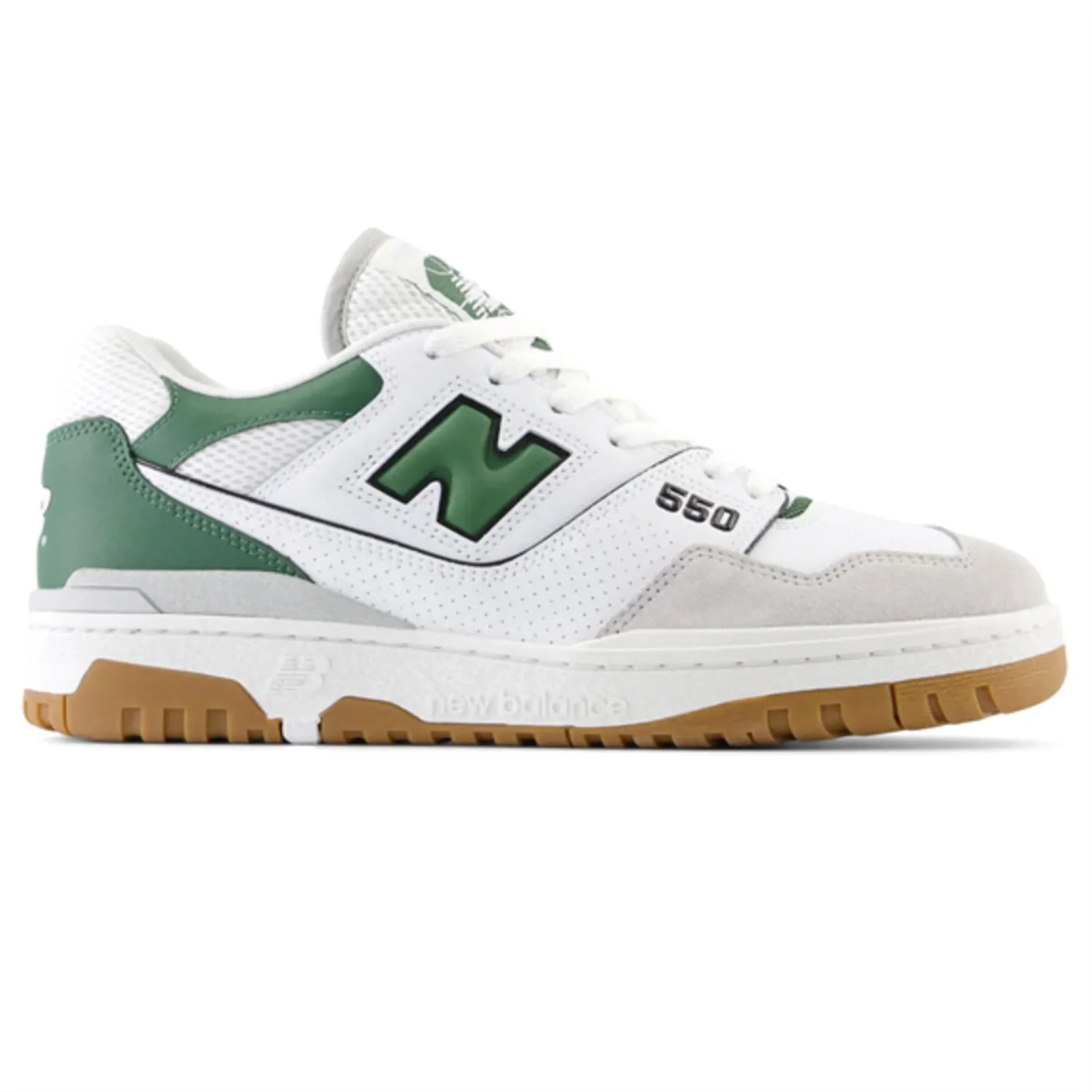 White Green New Balance BB550ESB