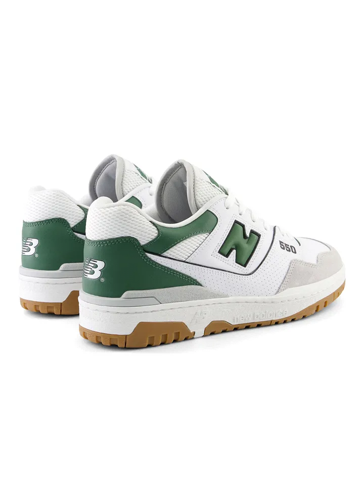 White Green New Balance BB550ESB