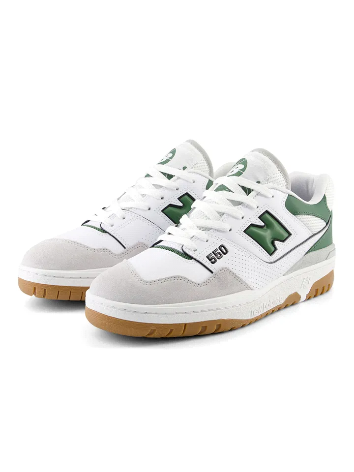 White Green New Balance BB550ESB