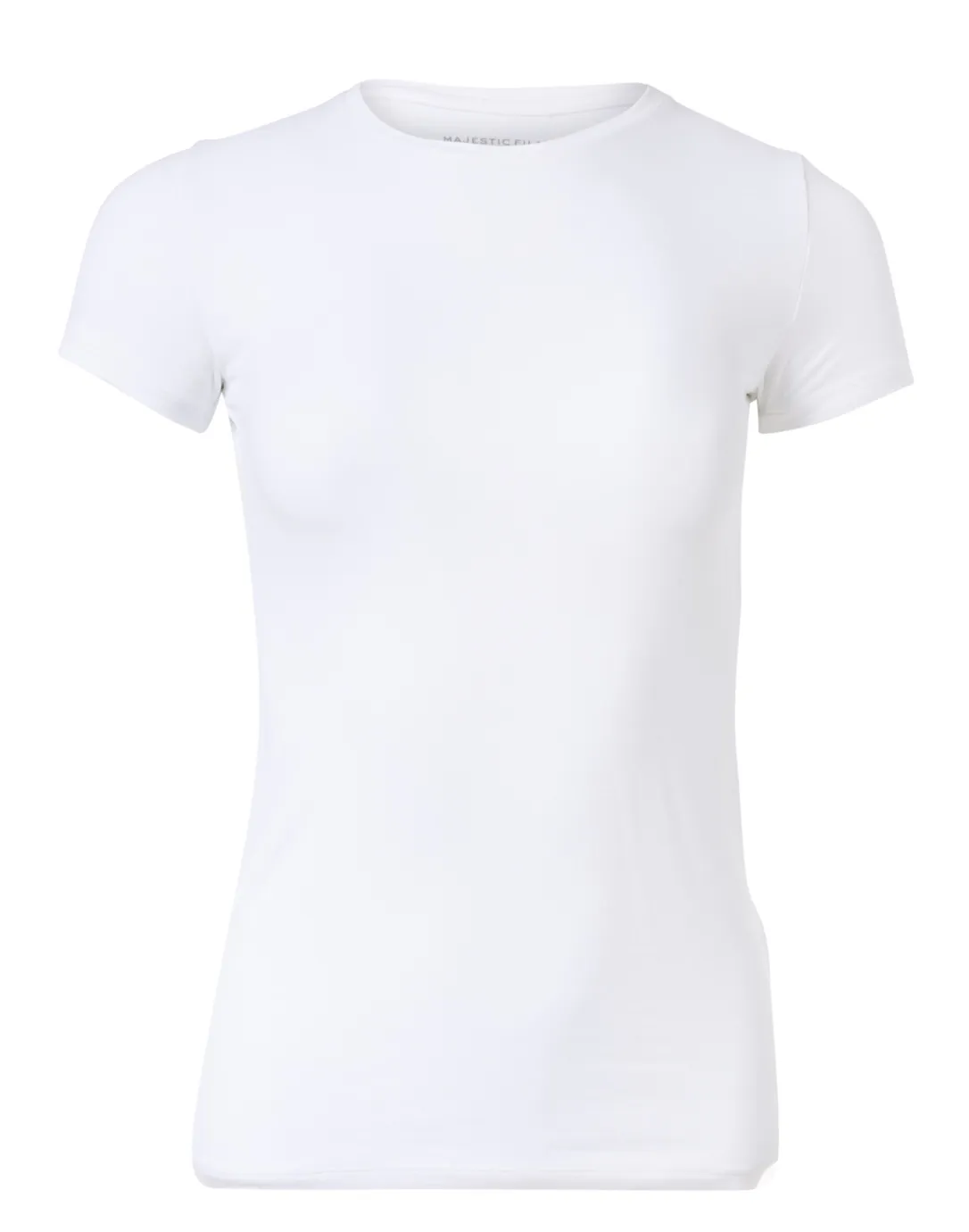 White Stretch Tee