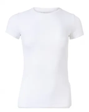 White Stretch Tee