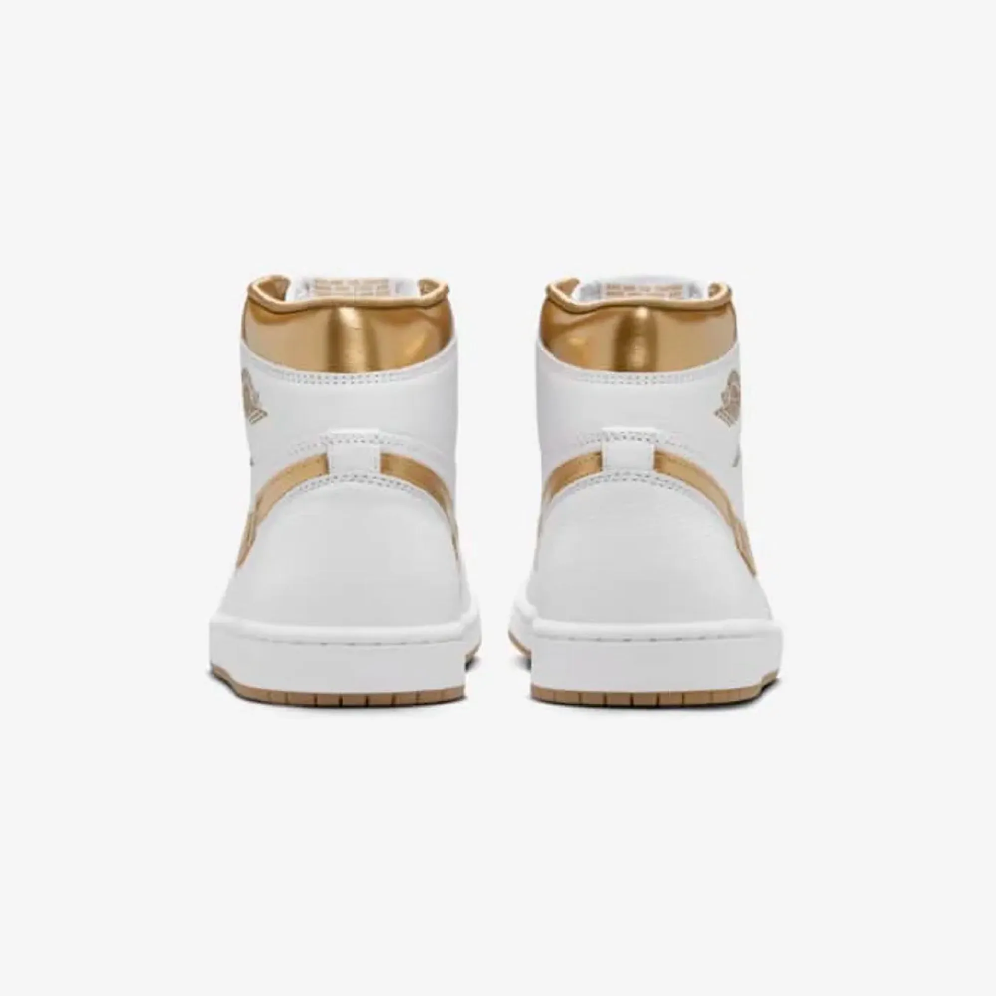 WMN's Air Jordan 1 Retro High OG - White Metallic Gold Gum Light Brown