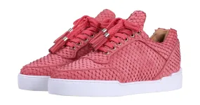 Women's Coral Snake Print Low-Top Sneakers