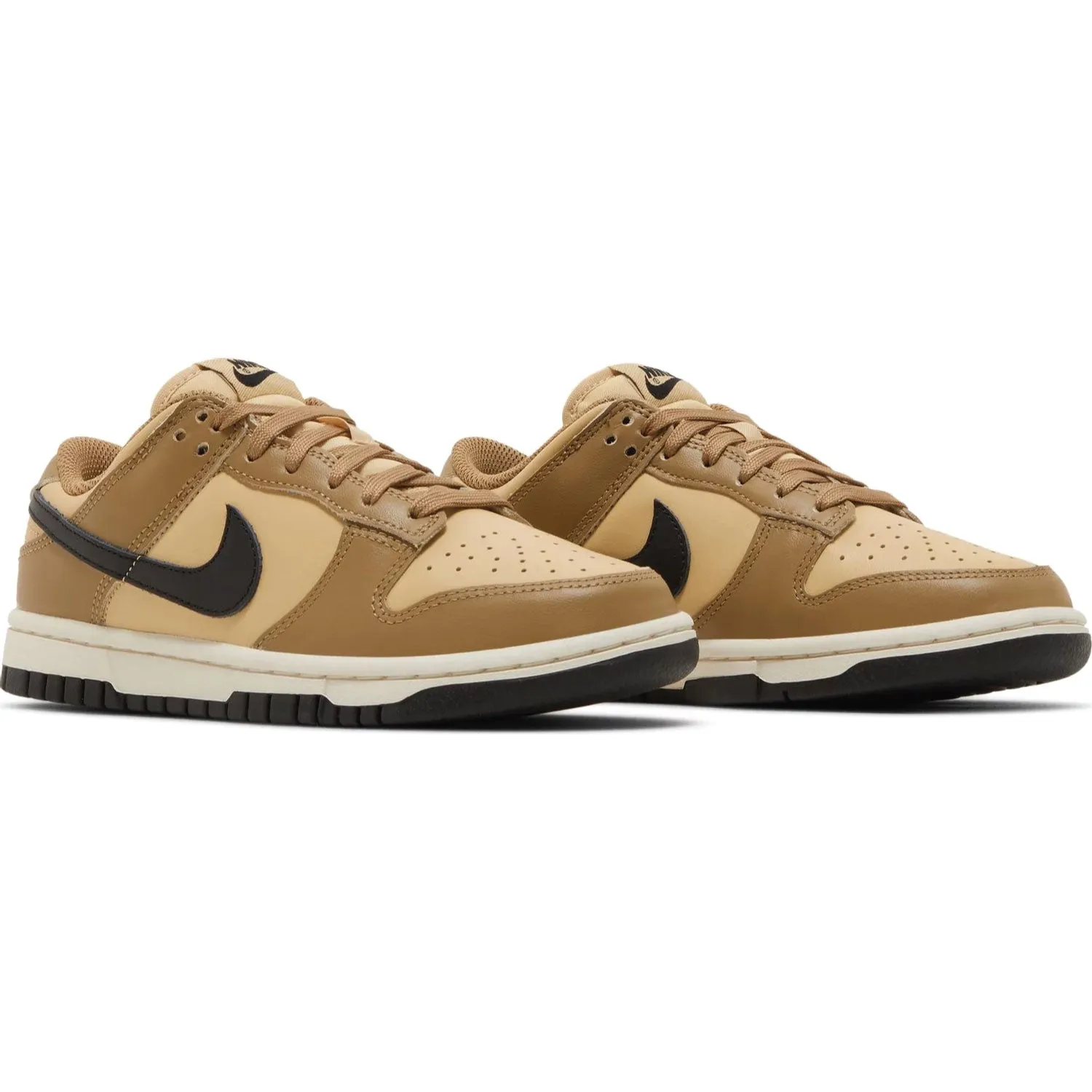 Women's Dunk Low 'Dark Driftwood' sneakers.