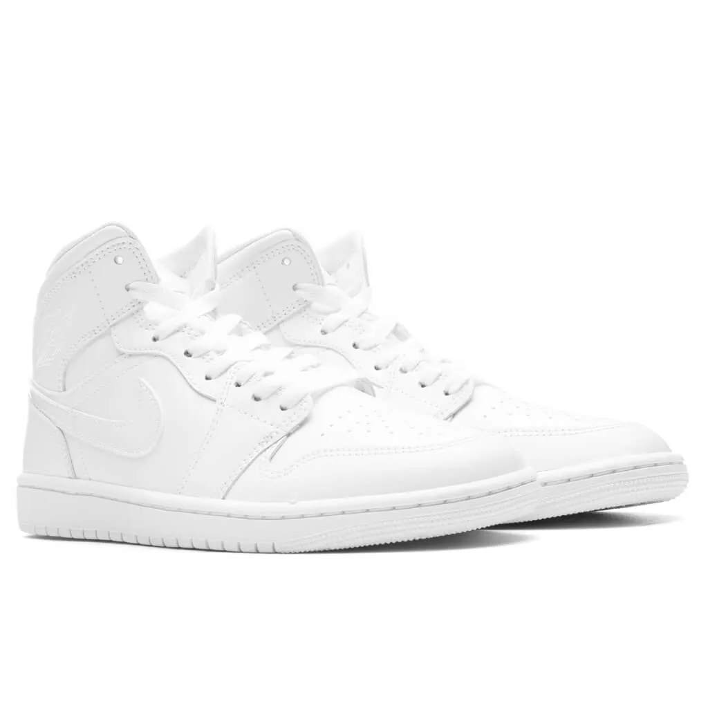 Women's White Mid