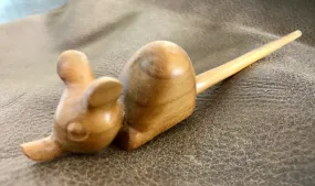 Wooden Mouse Carving - Top Result: The Perfect Handcrafted Mouse Carvings for Collectors!